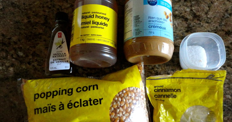 How To: Snack Healthy – Vanilla Cinnamon Peanut Butter Popcorn