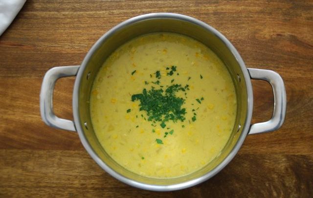 How to: Recipe Makeover – Corn and Cheddar Chowder