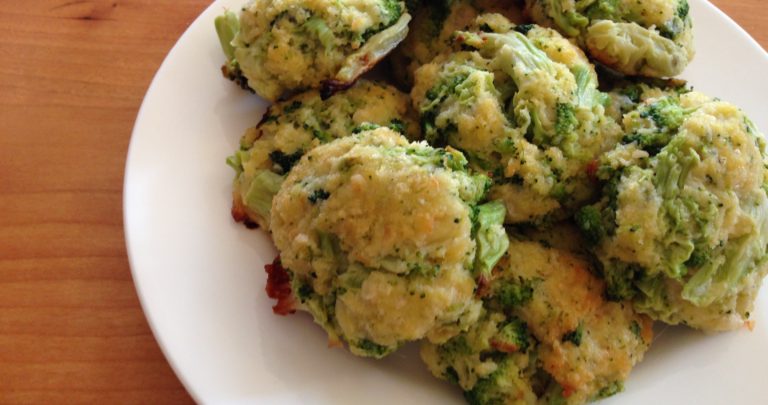 Broccoli and Cheddar Patties