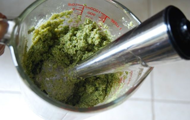 How to: Quickie Meal – Roasted Broccoli Pesto Pasta