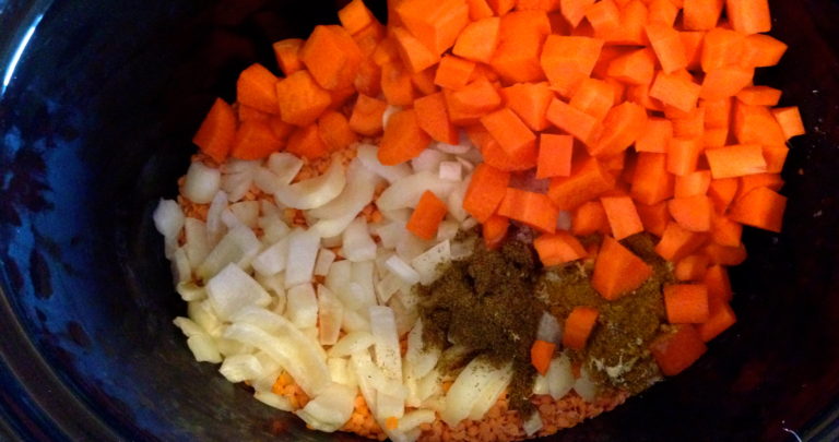 How To: Slow Cooker – Lentil and Carrot Curry Stew