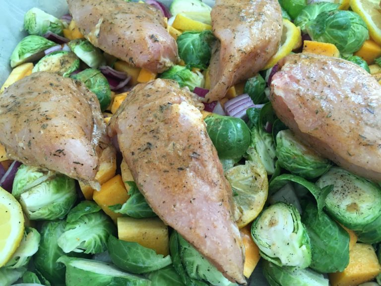 How To Quickie Meal One Pan Roasted Chicken Breasts with Lemon