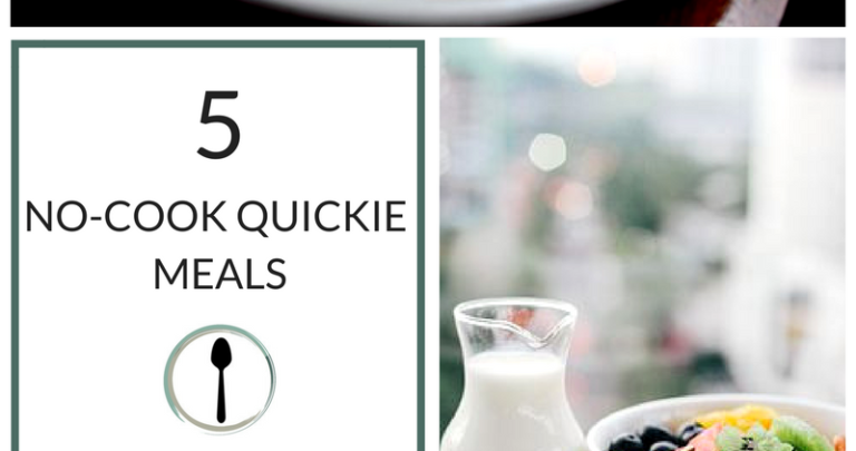 How to: Our Top 5-Minute Quickie Meals (and Facebook Live Demo)